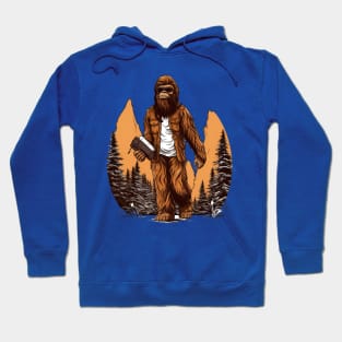 Dope Sasquatch in Nature Hoodie